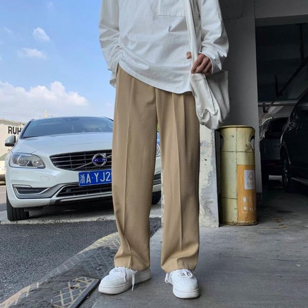 men's pants neploha solid color casual 2021 fashion oversize man trousers suit classic harajuku style, Black
men's pants neploha solid color casual 2021 fashion oversize man trousers suit classic harajuku style, Black
