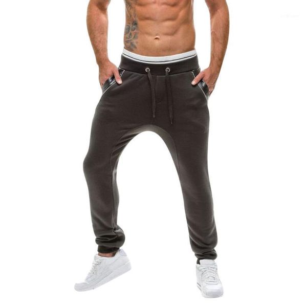 men's pants jogger pant men casual solid loose patchwork color sweatpant trousers pantalones hombre male joggers, Black
men's pants jogger pant men casual solid loose patchwork color sweatpant trousers pantalones hombre male joggers, Black