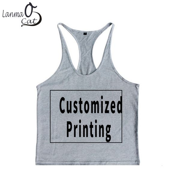 lanmaocat men custom print summer vest print fitness muscle vest tank bodybuilding workout vest plus size 210308, White;black
lanmaocat men custom print summer vest print fitness muscle vest tank bodybuilding workout vest plus size 210308, White;black