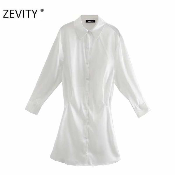 zevity women elegant turn down collar long sleeve mini dress office lady back pleats vestido chic summer business dresses ds4300 210603, Black;gray
zevity women elegant turn down collar long sleeve mini dress office lady back pleats vestido chic summer business dresses ds4300 210603, Black;gray