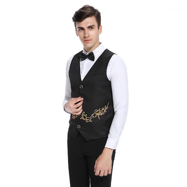 men's vests mens vest fashionable european embroidery slim v-neck suit waistcoat weste mj205, Black;white
men's vests mens vest fashionable european embroidery slim v-neck suit waistcoat weste mj205, Black;white