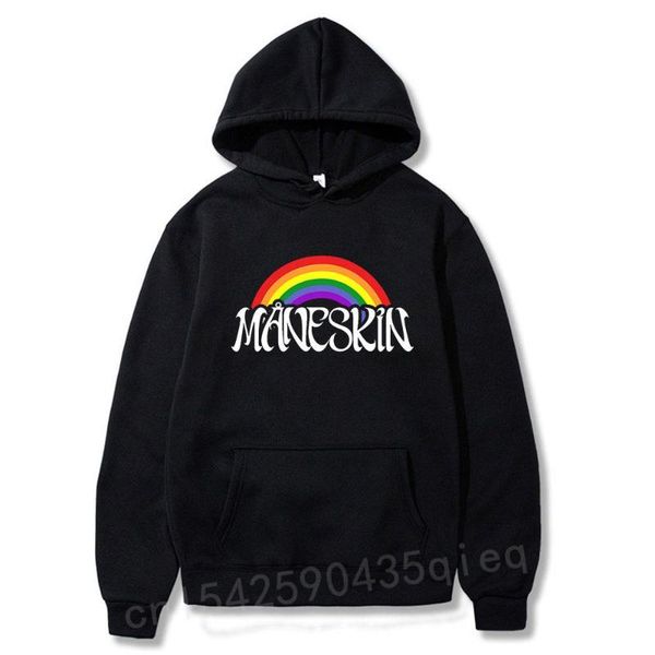 men's hoodies & sweatshirts maneskin rainbow print hoodie long sleeve pullover women tracksuit harajuku streetwear fashion clothes ov, Black
men's hoodies & sweatshirts maneskin rainbow print hoodie long sleeve pullover women tracksuit harajuku streetwear fashion clothes ov, Black
