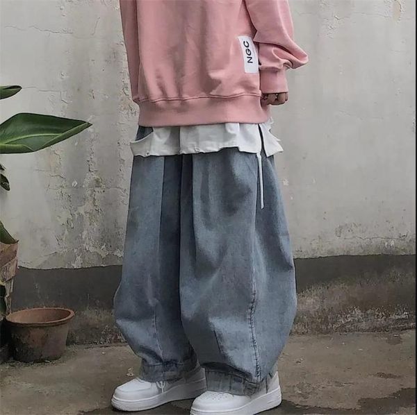 women's jeans women oversize boyfriend hip hop autumn harajuku dance pants high waist funny solid loose stright trousers, Blue
women's jeans women oversize boyfriend hip hop autumn harajuku dance pants high waist funny solid loose stright trousers, Blue