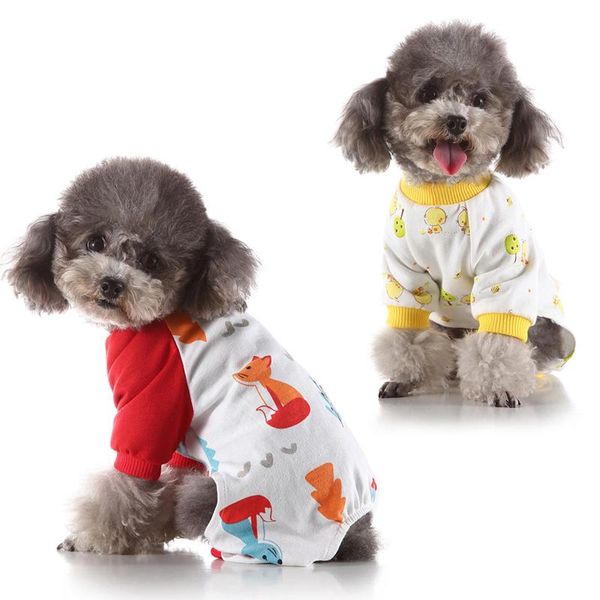 dog apparel cotton pajamas cute printed overalls pet clothes outfit for small dogs soft puppy clothing jumpsuit ropa para perro 10a
dog apparel cotton pajamas cute printed overalls pet clothes outfit for small dogs soft puppy clothing jumpsuit ropa para perro 10a