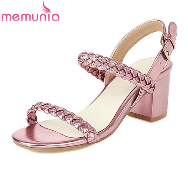 memunia 2021 large size 33-43 women sandals thick high heels round toe party shoes summer 4 colors ladies pumps pink, Black
memunia 2021 large size 33-43 women sandals thick high heels round toe party shoes summer 4 colors ladies pumps pink, Black