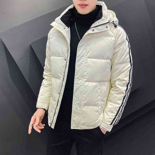 men's down & parkas winter men's cotton-padded jacket casual down shiny hooded fashion warm zt2u, Black
men's down & parkas winter men's cotton-padded jacket casual down shiny hooded fashion warm zt2u, Black