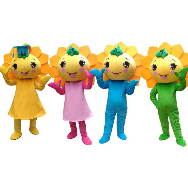 mascot costumes custom made eva material sunflower mascot costume flower cartoon halloween birthday stage performance dress, Red;yellow
mascot costumes custom made eva material sunflower mascot costume flower cartoon halloween birthday stage performance dress, Red;yellow