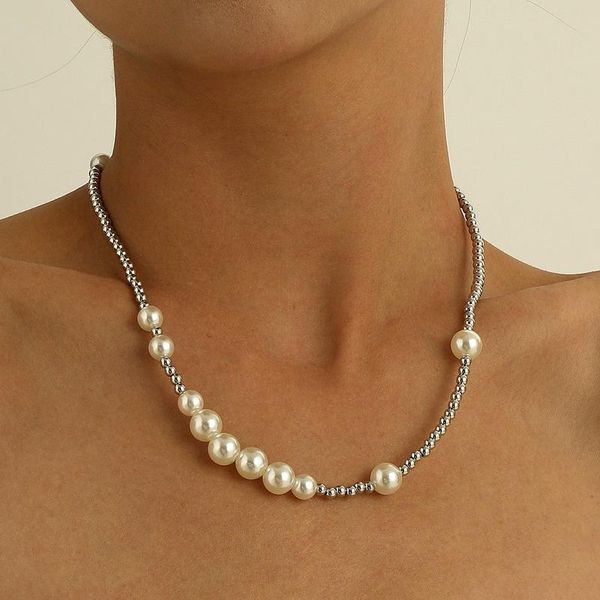 pendant necklaces necklace women artificial pearl woman chain simple jewelry silver color trendy sweet metal naszyjnik
pendant necklaces necklace women artificial pearl woman chain simple jewelry silver color trendy sweet metal naszyjnik