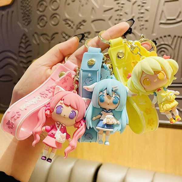 fashion keychain classic exquisite car keyring men women loves pvc creativity cartoon jk girl with cat ears doll accessories keychains penda, Silver
fashion keychain classic exquisite car keyring men women loves pvc creativity cartoon jk girl with cat ears doll accessories keychains penda, Silver