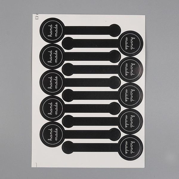 gift wrap 50-100pcs black long handmade sticker tags for cake packaging sealing label kraft paper stickers baking diy supplies
gift wrap 50-100pcs black long handmade sticker tags for cake packaging sealing label kraft paper stickers baking diy supplies