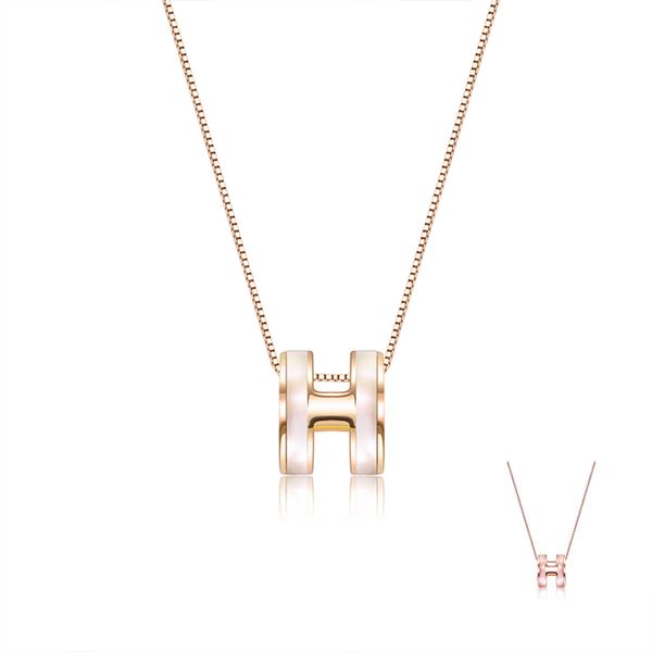 zemior 925 sterling silver pendant necklace for women fashion h-shaped rose and golden color necklace party fine jewelry 2021
zemior 925 sterling silver pendant necklace for women fashion h-shaped rose and golden color necklace party fine jewelry 2021