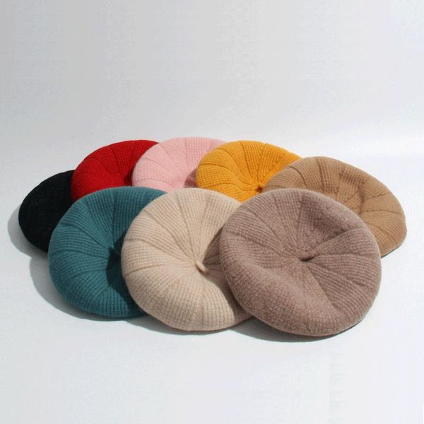 berets arrive 100% wool hat for women artist cap beret girls winter warm stripe painter pumpkin ski knitting, Blue;gray
berets arrive 100% wool hat for women artist cap beret girls winter warm stripe painter pumpkin ski knitting, Blue;gray