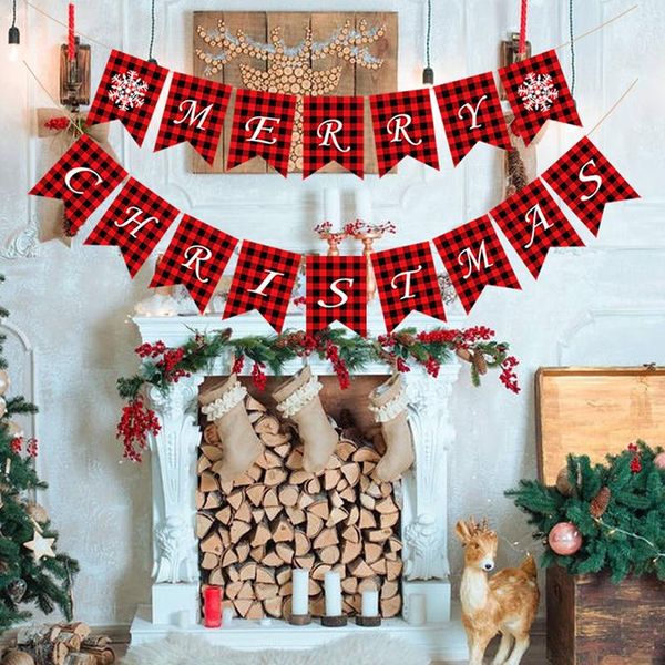 party decoration merry christmas banner for home red chess shopping mall bar window decorations props
party decoration merry christmas banner for home red chess shopping mall bar window decorations props