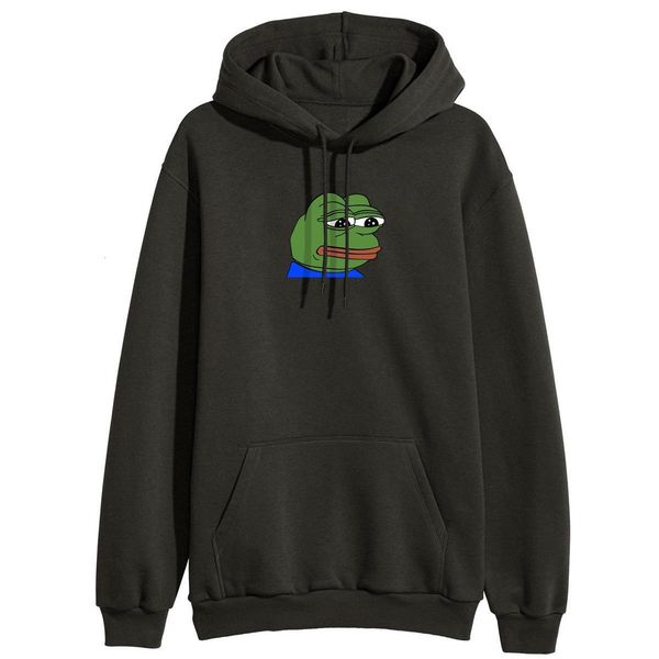 women sad frog print sportswear hoodies female kawaii hip hop fleece winter hooded sweatshirts loose fitness hoody pullovers, Black
women sad frog print sportswear hoodies female kawaii hip hop fleece winter hooded sweatshirts loose fitness hoody pullovers, Black
