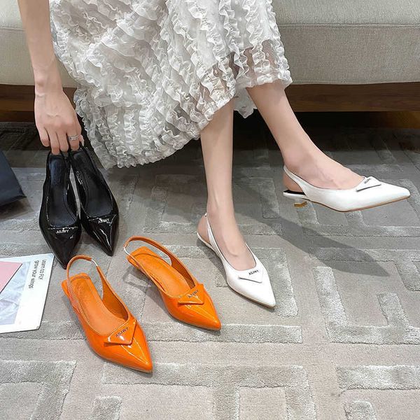 pointy cat heel back triangle baotou sandals female 2021 spring and summer fairy temperament high heel shoes low heel shoes ysj, Black
pointy cat heel back triangle baotou sandals female 2021 spring and summer fairy temperament high heel shoes low heel shoes ysj, Black