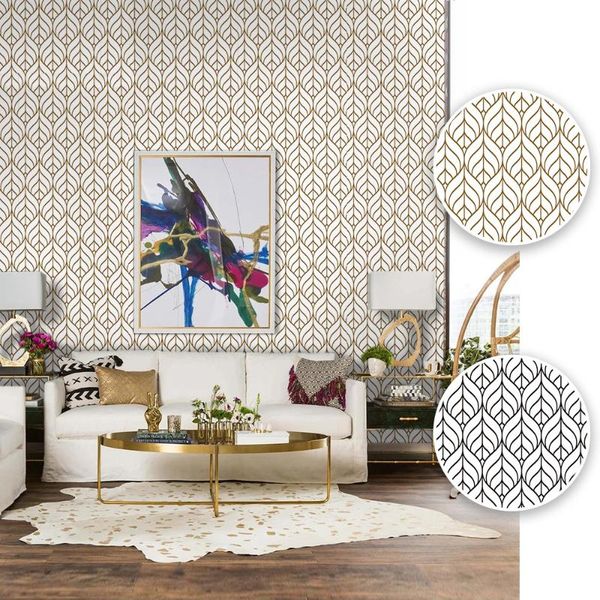 wallpapers modern stripe peel and stick geometric wallpaper leaves design self adhesive film for bedroom wall cabinet
wallpapers modern stripe peel and stick geometric wallpaper leaves design self adhesive film for bedroom wall cabinet