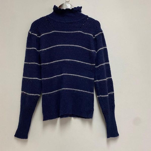 women's sweaters spring autumn women knitted striped sweater hollow out stripes long sleeve turtleneck puff knitwear, White;black
women's sweaters spring autumn women knitted striped sweater hollow out stripes long sleeve turtleneck puff knitwear, White;black