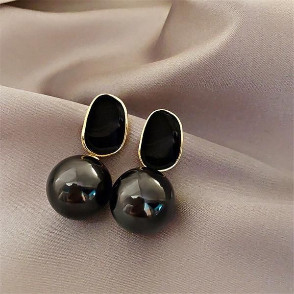 hoop & huggie classic women earrings dangle wedding party accessories geometric round ball stud earring statement korean style jewelry gift, Golden;silver
hoop & huggie classic women earrings dangle wedding party accessories geometric round ball stud earring statement korean style jewelry gift, Golden;silver