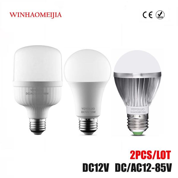 bulbs 2pcs lot led bulb e27 dc12v 24v 36v 48v lamp 3w 6w 9w 12w 15w 18wled light energy saving lampada for outdoor lighting
bulbs 2pcs lot led bulb e27 dc12v 24v 36v 48v lamp 3w 6w 9w 12w 15w 18wled light energy saving lampada for outdoor lighting