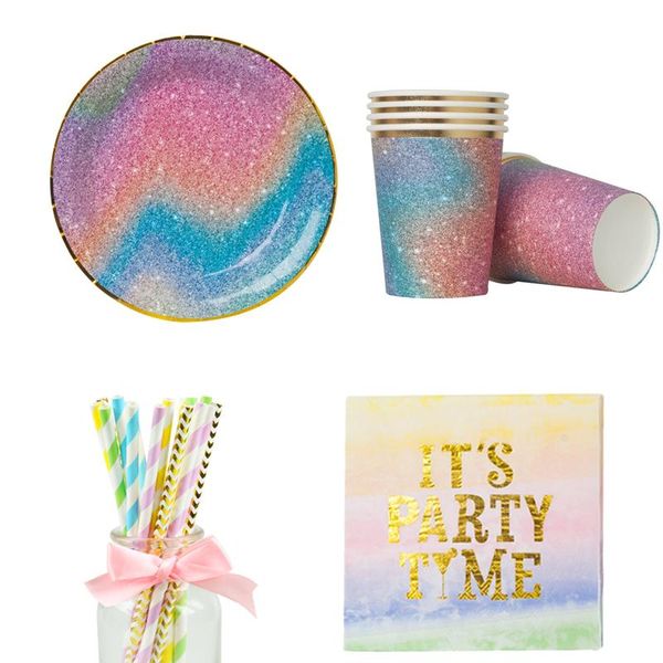 disposable dinnerware 65pcs/set it's party time theme tableware paper plate cup napkin straw happy birthday baby shower decoraiton
disposable dinnerware 65pcs/set it's party time theme tableware paper plate cup napkin straw happy birthday baby shower decoraiton