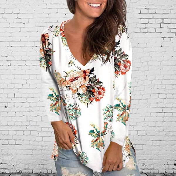 women's blouses & shirts female retro floral printed casual blouse women autumn long sleeve shirt blusa v neck loose pullover plus size, White
women's blouses & shirts female retro floral printed casual blouse women autumn long sleeve shirt blusa v neck loose pullover plus size, White