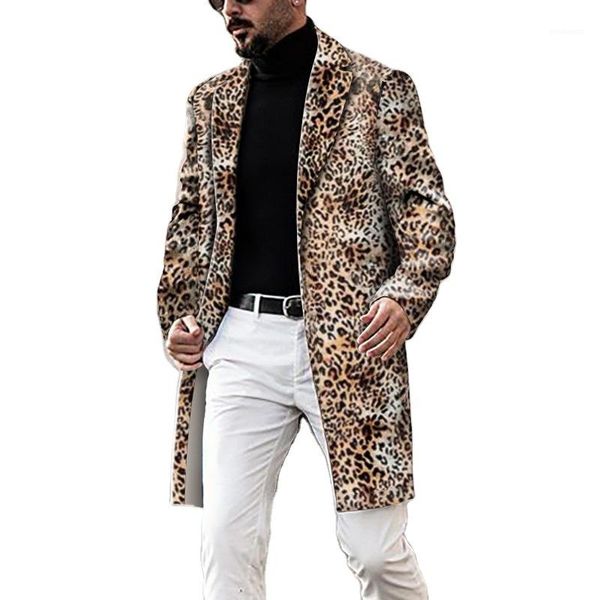 neck long sleeve casual winter coats slim single breasted men outerwear leopard mens wool blends fashion lapel, Black
neck long sleeve casual winter coats slim single breasted men outerwear leopard mens wool blends fashion lapel, Black