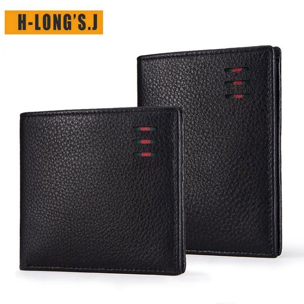 wallets h-long's.j cow leather wallet men fashion bifold male short card genuine coin purse for holder tide, Red;black
wallets h-long's.j cow leather wallet men fashion bifold male short card genuine coin purse for holder tide, Red;black