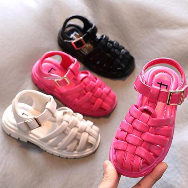 sandals summer children baby girls shoes fashion princess kids candy jelly beach casual roman woven toddler, Black;red
sandals summer children baby girls shoes fashion princess kids candy jelly beach casual roman woven toddler, Black;red