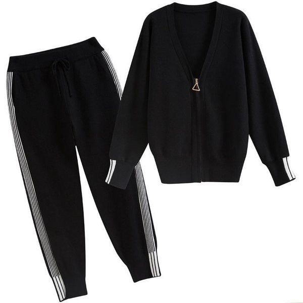 women clothing set casual autumn 2 piece set women zipper and pants tracksuits, Gray
women clothing set casual autumn 2 piece set women zipper and pants tracksuits, Gray