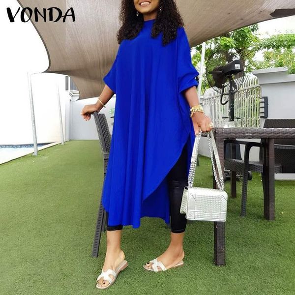 casual dresses vonda women autumn irregular hem long dress loose 3/4 sleeve holiday bohemian vestidos oversized sundress femme, Black;gray
casual dresses vonda women autumn irregular hem long dress loose 3/4 sleeve holiday bohemian vestidos oversized sundress femme, Black;gray