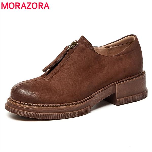 dress shoes morazora plus size 34-42 vintege genuine leather women zip tassel square heels pumps spring ladies casual, Black
dress shoes morazora plus size 34-42 vintege genuine leather women zip tassel square heels pumps spring ladies casual, Black
