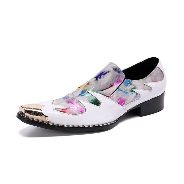dress shoes business style rivets men fashion man leather social sapato male oxfords flats breathable wedding white, Black
dress shoes business style rivets men fashion man leather social sapato male oxfords flats breathable wedding white, Black