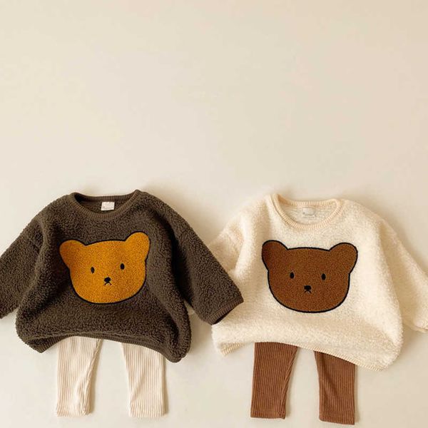 winter baby clothes set fleece toddler baby sweatshirt thick velvet boys clothes and pants 2pcs 0-2y kids coat cotton outerwear g1023, White
winter baby clothes set fleece toddler baby sweatshirt thick velvet boys clothes and pants 2pcs 0-2y kids coat cotton outerwear g1023, White