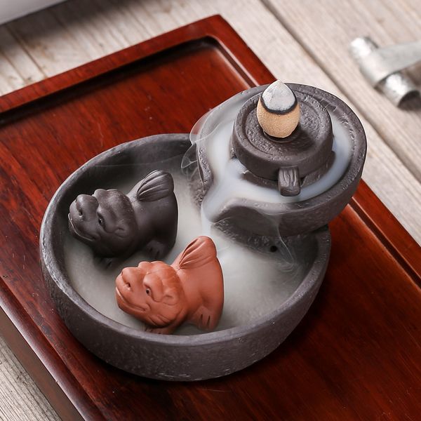 ceramic calf backflow incense burner creative kirin waterfall aroma censer incense cones holder home office decor ornaments
ceramic calf backflow incense burner creative kirin waterfall aroma censer incense cones holder home office decor ornaments