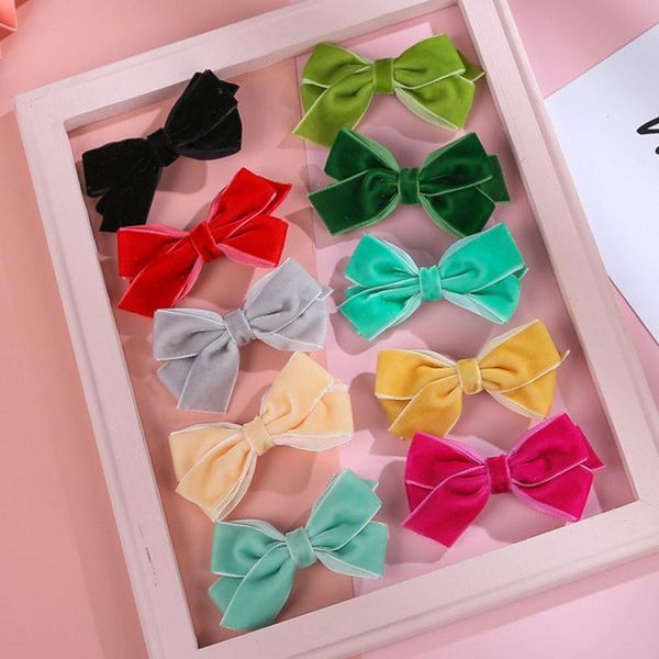 hair accessories baby girls velvet clips for bows band women bowknot barrette kids toddler year's hairpins, Slivery;white
hair accessories baby girls velvet clips for bows band women bowknot barrette kids toddler year's hairpins, Slivery;white