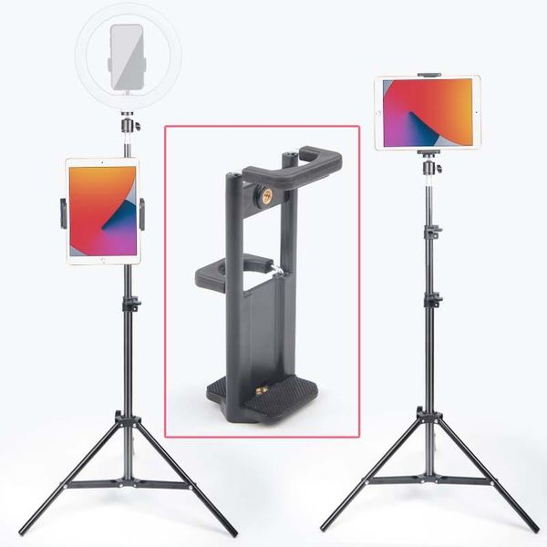 ipad live holder 1/4 mobile phone tablet pc computer pgraphy light double holder three anchor live floor-video filming
ipad live holder 1/4 mobile phone tablet pc computer pgraphy light double holder three anchor live floor-video filming