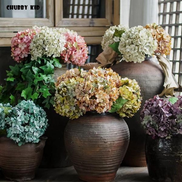 decorative flowers & wreaths 12pcs/lot wholesale vintage oil painting hydrangea artificial wedding hydrangeas silk flower fake hortensia
decorative flowers & wreaths 12pcs/lot wholesale vintage oil painting hydrangea artificial wedding hydrangeas silk flower fake hortensia