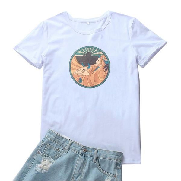 women's t-shirt fashion printing t shirt women harajuku aesthetic tshirts loose cotton graphic clothes tees summer camiseta mujer, White
women's t-shirt fashion printing t shirt women harajuku aesthetic tshirts loose cotton graphic clothes tees summer camiseta mujer, White