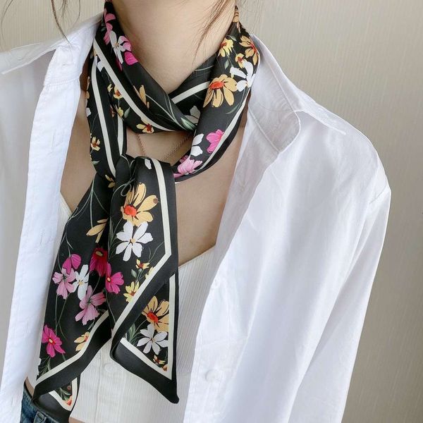designer small silk women's versatile decorative summer thin long tie bag belt scarf net red same, Blue;black
designer small silk women's versatile decorative summer thin long tie bag belt scarf net red same, Blue;black