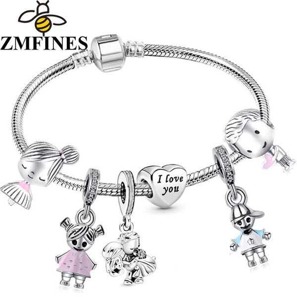 charm bracelets zmfines authentic tibetan boy & girl for women fits original bride groom beads wedding jewelry gift, Golden;silver
charm bracelets zmfines authentic tibetan boy & girl for women fits original bride groom beads wedding jewelry gift, Golden;silver