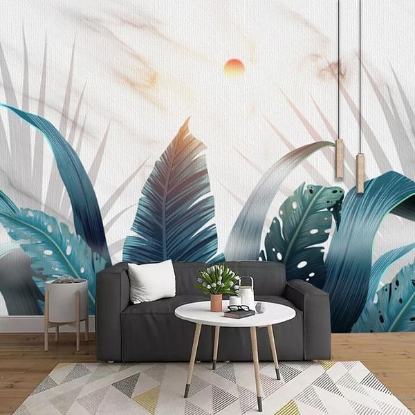 wallpapers wall art decor custom wallpaper hand painted nordic tropical rainforest plant leaves po large mural home building supplies 3d
wallpapers wall art decor custom wallpaper hand painted nordic tropical rainforest plant leaves po large mural home building supplies 3d