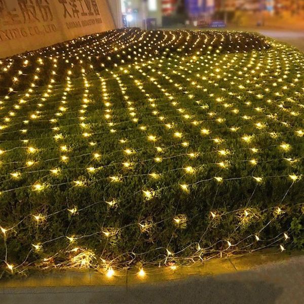 thrisdar 6x4m 672 led christmas net mesh light garland outdoor garden wedding holiday curtain window icicle fairy light
thrisdar 6x4m 672 led christmas net mesh light garland outdoor garden wedding holiday curtain window icicle fairy light