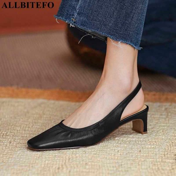 allbitefo square toe full genuine leather thick heels summer woemn sandals high heel shoes women heels shoes girls sandals 210611, Black
allbitefo square toe full genuine leather thick heels summer woemn sandals high heel shoes women heels shoes girls sandals 210611, Black
