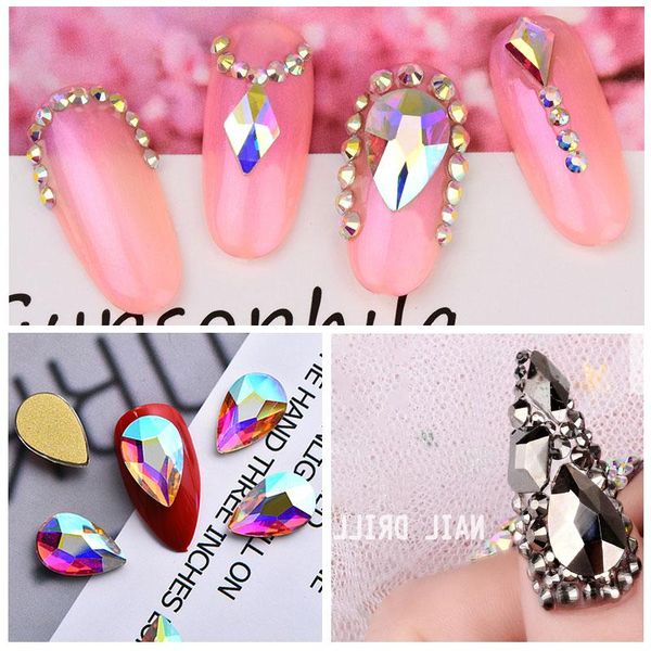 nail art decorations 10 pc glass crystal rhinestones 3d large water drop stones decoration polishing charm design accessories jewelry, Silver;gold
nail art decorations 10 pc glass crystal rhinestones 3d large water drop stones decoration polishing charm design accessories jewelry, Silver;gold