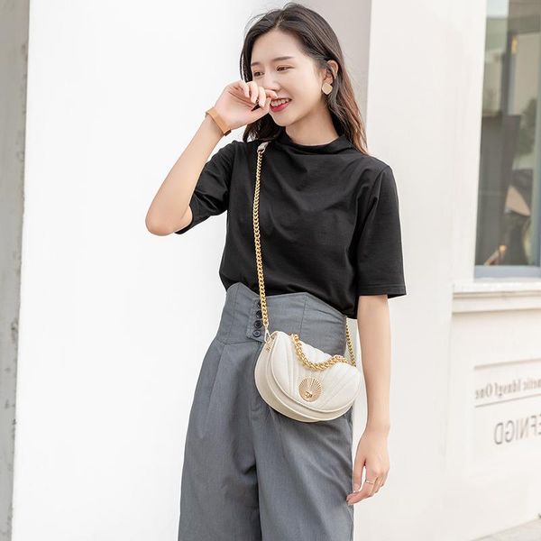 color texture bag shoulder handbags, new fashion trend saddle pure ladies korean version of the chain one messenger spring ins qxshg
color texture bag shoulder handbags, new fashion trend saddle pure ladies korean version of the chain one messenger spring ins qxshg
