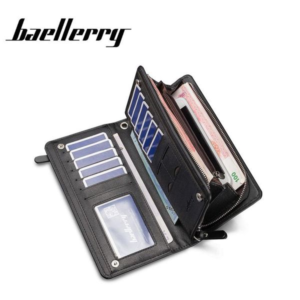 wallets baellerry wallet men's leather rope zipper opening luxury clutch money purse, Red;black
wallets baellerry wallet men's leather rope zipper opening luxury clutch money purse, Red;black