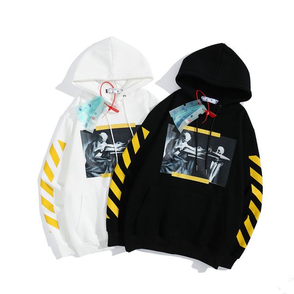 oil off men's new caravaggio painting printing os loose cotton ow hooded plush sweater, Black
oil off men's new caravaggio painting printing os loose cotton ow hooded plush sweater, Black