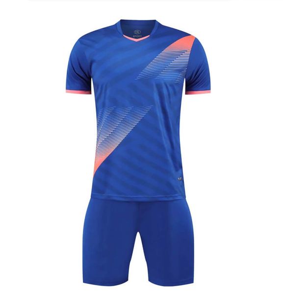 custom jerseys shorts diy logo name number sponsor soccer kits men's sports training sets blue football uniforms for team player 
custom jerseys shorts diy logo name number sponsor soccer kits men's sports training sets blue football uniforms for team player