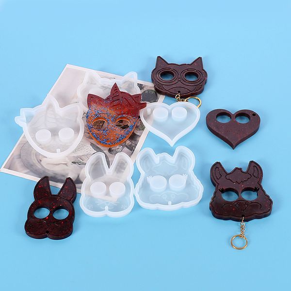handmade diy cartoon animals resin keychain mold fondant cake silicone mold cake decoration accessories chocolate mold, Silver
handmade diy cartoon animals resin keychain mold fondant cake silicone mold cake decoration accessories chocolate mold, Silver