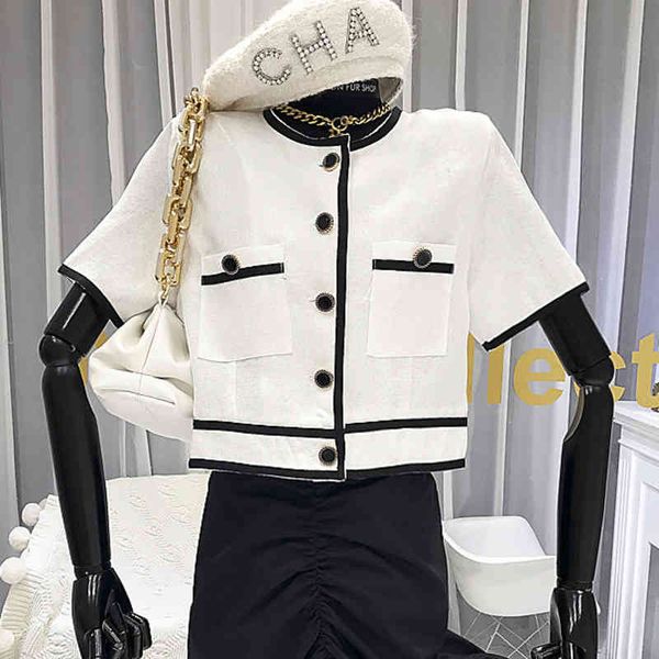 women's jackets women's summer jacket, short sleeve, round collar, thin korean woman's coat chic, short, casual zhfc, Black;brown
women's jackets women's summer jacket, short sleeve, round collar, thin korean woman's coat chic, short, casual zhfc, Black;brown
